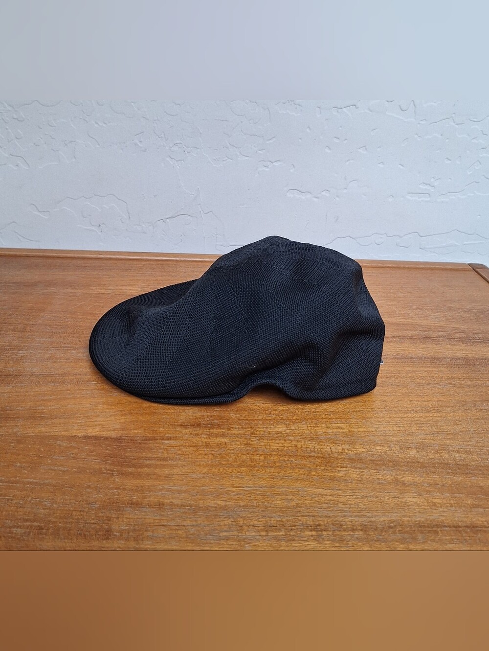 Vintage Mesh Newsboy Cap Beret Baker Boy Peaky Black Dark Academia Preppy NEW - Picture 1 of 9